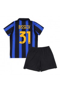 Inter Milan Yann Bisseck #31 Babyklær Hjemme Fotballdrakt til barn 2026-27 Korte ermer (+ Korte bukser)